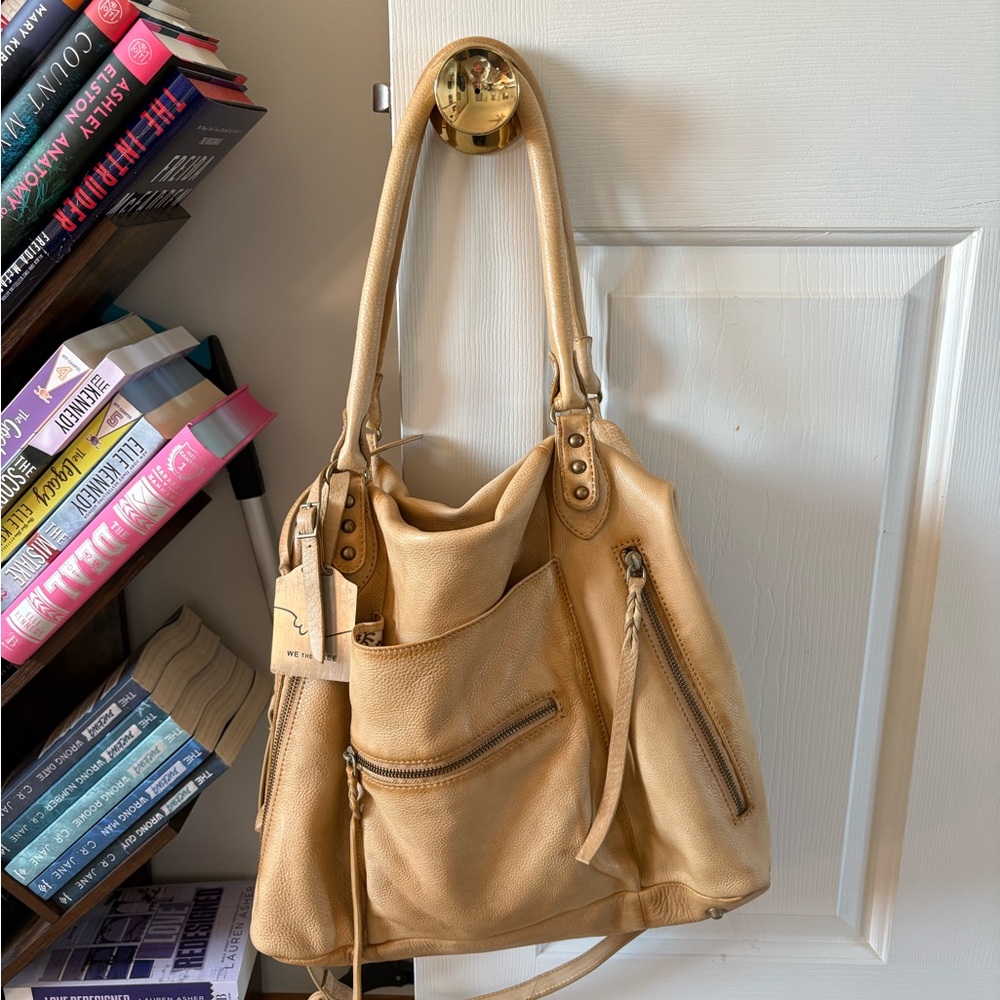 We The Free Tan Crossbody Bag